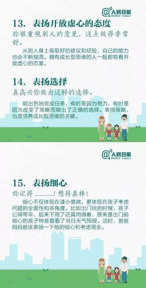 人民日報：15個表揚孩子和10個懲罰孩子的科學方法，轉(zhuǎn)給家長！