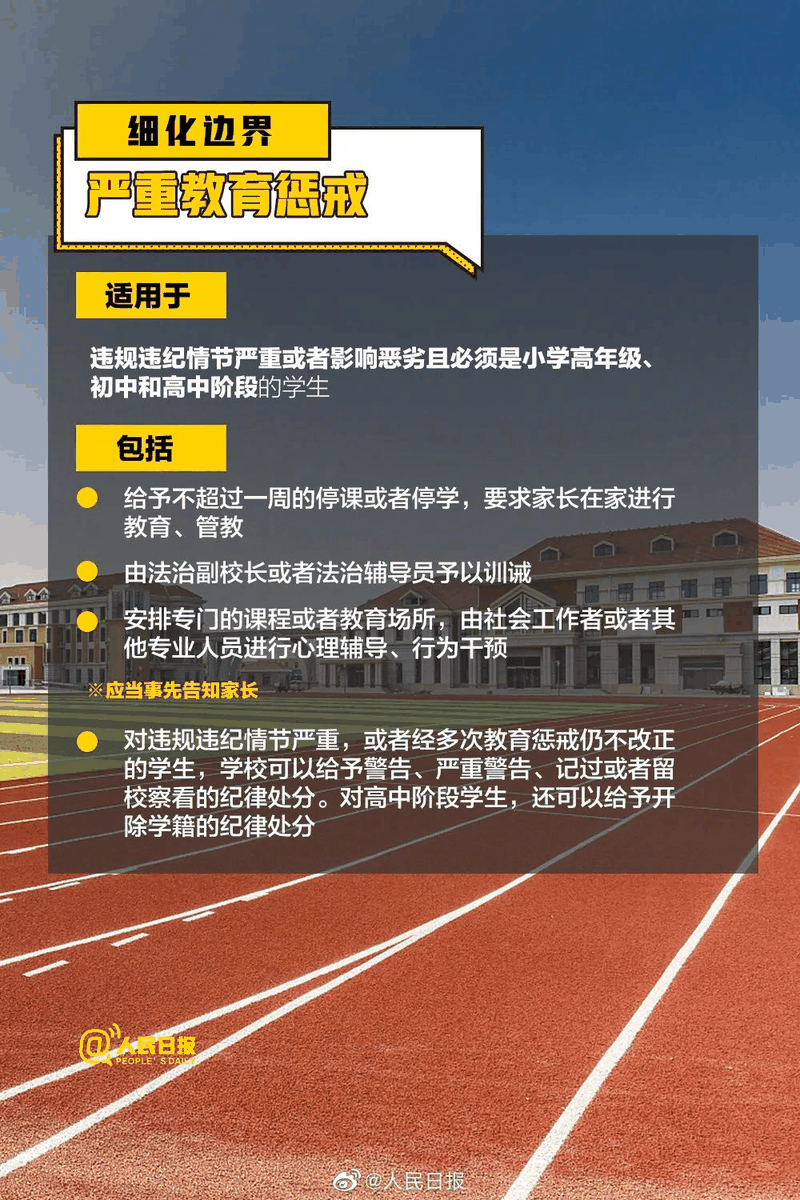 周知！《中小學教育懲戒規(guī)則（試行）》3月起實施，這些要點須了解！